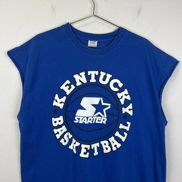 Starter Men's Kentucky Basketball Sleeveless Tee Vintage - Picture 2 of 8